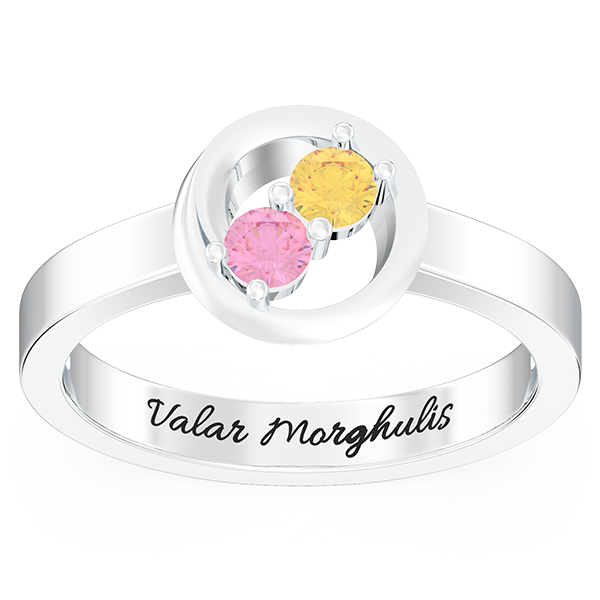 Personalized Eternity Promise Ring